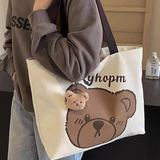 Пригородный японский мультфильм ins на плече большой сумке для студентов