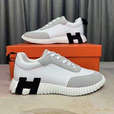 Новая модель кроссовок H-Brand: женские повседневные и мужские модели с утолщённой подошвой, из натуральной кожи, для пар