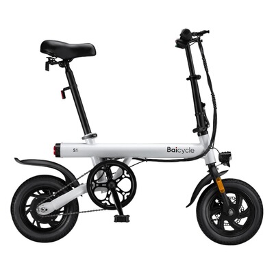 Электровелосипед Baicycle Xiaobai, складной электровелосипед для поездок на работу, отдыха и транспортировки, с аккумулятором большой емкости.