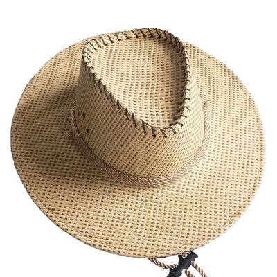 Новая Мужская рыцарская шляпа Western Denim камуфляжная сетчатая шляпа Мода живописное место Туризм шляпа от солнца оптом соломенная шляпа