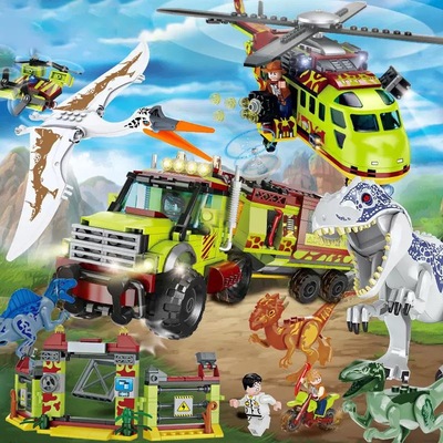 Конструктор Fangcheng Динозавры, совместимый с LEGO, модель тираннозавра, подарок для мальчиков