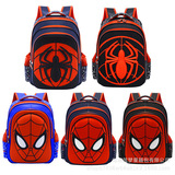 Новый детский рюкзак Spider, легкий, защищающий позвоночник, дышащий, водонепроницаемый, школьный рюкзак для учеников детского сада и начальной школы с мультяшным дизайном.