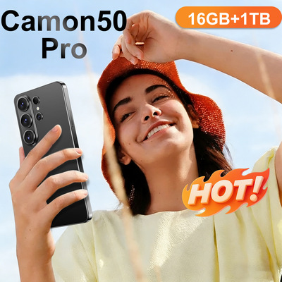 Новый смартфон Tecno Camon 50 Pro с perforated экраном и Android для международной торговли