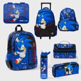 Австралия Smiggle Детская школьная сумка Sonic Sonic большой размер мультфильм рюкзак для мужчин и женщин