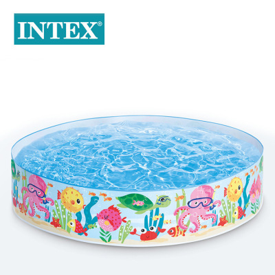 INTEX56452 бассейн из твердой резины Семейный детский бассейн Ocean Park бассейн из твердой резины