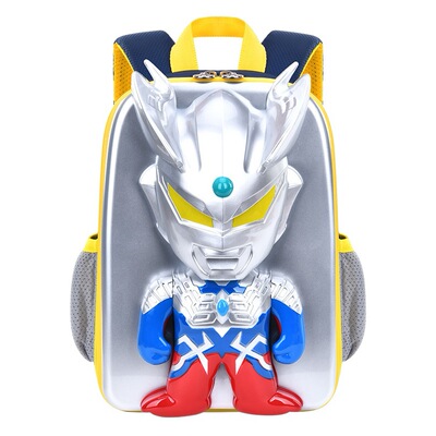 Новинка 2024 года, школьная сумка Flash Ultraman, детский мини-ультралегкий дорожный рюкзак с героями мультфильмов для детского сада, светится и светится