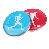 Футбол Край Триггер Футбол Обучение Рефери Поставки Край Chooser Металлический Двусторонний Цвет Рефери Край Метатель Края Сепаратор
