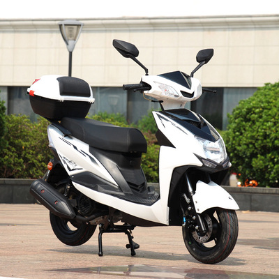 Новая модель скутера 125CC Shangling Super Ying Xunying, мотоцикл с бензиновым двигателем, полный комплект