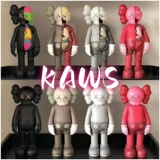 Фигурка Kaws, прототип, полупрозрачная, в стиле Sesame Street, коллекционная игрушка