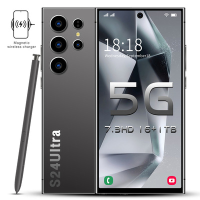 S24 Ultra смартфон Android 7.3 дюйма HD экран 4G