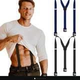 Трансграничные прямые suspenders Мужские взрослые скрытые ремни