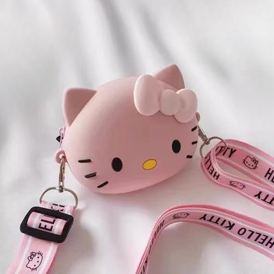 Сумка для девочек Hello Kitty, детская, милая, через плечо, мини-рюкзак