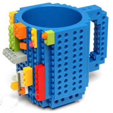 Универсальная кружка-конструктор Lego, кружка для самостоятельной сборки, кофейная кружка, кружка для воды, креативная и персонализированная кружка для воды.