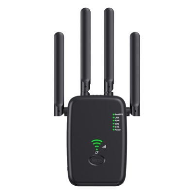 Беспроводной ретранслятор маршрутизатор Wi-Fi усилитель сигнала 1200 м двухдиапазонный 2,4G/5G расширитель сети