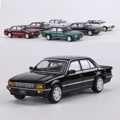 Модель автомобиля Peugeot 505 универсал, масштаб 1:64, сплав, коллекционная