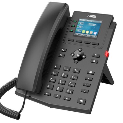 IP-телефон Fanvil X303/ X303P для офиса, VoIP-телефон