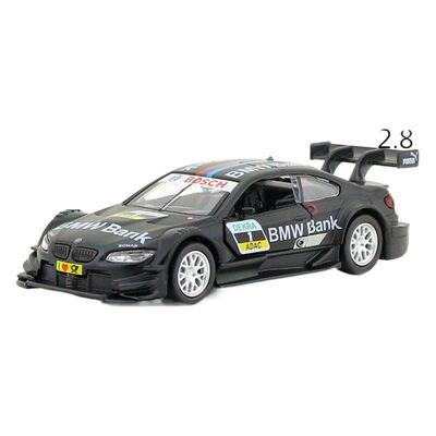 Цвет за 1:42 модель автомобиля из сплава BMW M3 M4 немецкие DTM гоночные детские игрушки назад, чтобы открыть дверь 67018