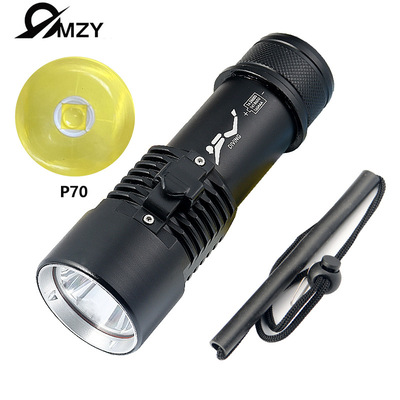 Трансграничный мини XHP70 погружной фонарик LED на открытом воздухе 80 м дайвинг исследование алюминиевого сплава яркий фонарик G