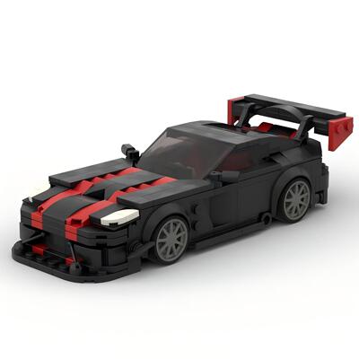 Совместимость с Lego MOC-182756 Dodge Viper VX I ACR гранулы модели автомобиля творческие украшения