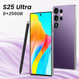 Смартфон S25 Ultra с большим экраном, глобальная версия, поддержка 4G, Android 14