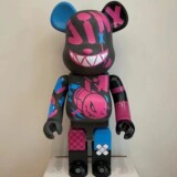 Bearbrick 1000% Джинкс фигурка из коллекции Университет Монстров, дизайнерская игрушка-декор