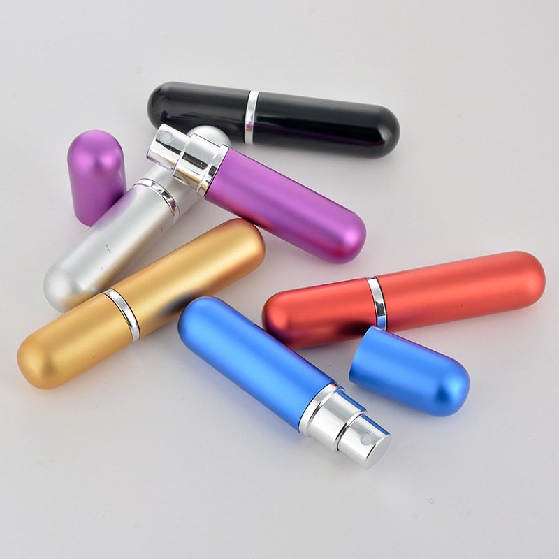 Круглая головка 5ml анодировала бутылку брызга бутылки дух бутылки, фото 9