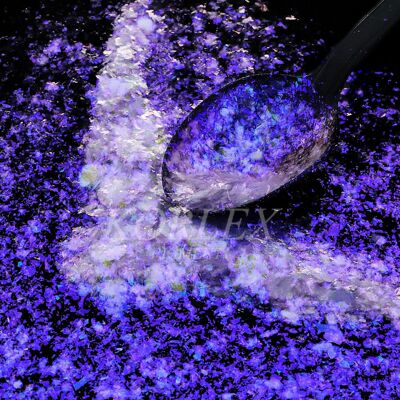 Little Red Book Горячие продажи маникюрного порошка Opal ледяной порошок из европейской фольги порошок лунного камня поляризованного цвета синие облака пудры оптом