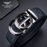 Мужской ремень Falai Armani, мужской кожаный ремень с автоматической пряжкой, мужской брючный ремень из воловьей кожи, подарок, практичный для бойфренда