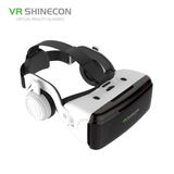 VR-очки Qianhuan Mojing G06E с наушниками для смартфона, шлем виртуальной реальности 3D