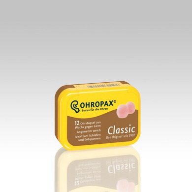 Германия OHROPAX восковая таблетка ушей противошумный для сна с звукоизоляцией Профессиональное шумоподавление Classic