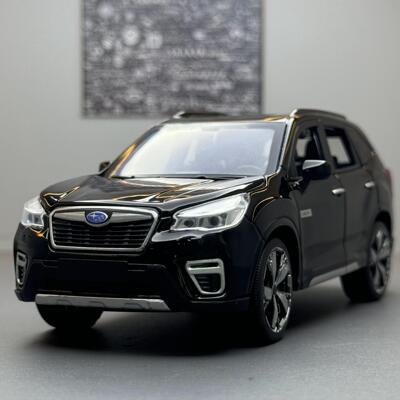 Qiyi подлинная модель автомобиля из сплава 1:30 Subaru Forester внедорожник звуковой и световой отскок игрушечный автомобиль звуковой эффект