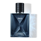 Прямая трансляция Взрывы SACO Blue Мужская Туалетная вода Деревянный аромат Стойкий аромат Meilan Аромат одеколона