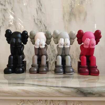 Mand Kaws OriginalFake Harbour City Сидящая Модная Кукла Украшения Модель в наличии