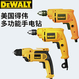 DEWALT Велик DWD014 Пистолетная дрель DWD112E Бытовая многофункциональная регулировка скорости Ручная дрель DWD012