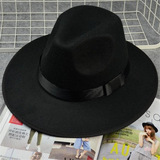 Мужская шляпа-федора, универсальная джазовая шляпа, в английском стиле, для выступлений, шляпа в стиле Майкла Джексона, повседневная шляпа